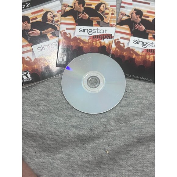 Singstar Amped PlayStation 2 Video Game CD For PC 2006 - Picture 6 of 6